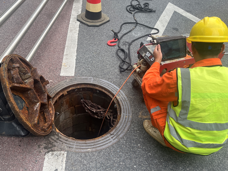 汤泉市政管道内窥检测